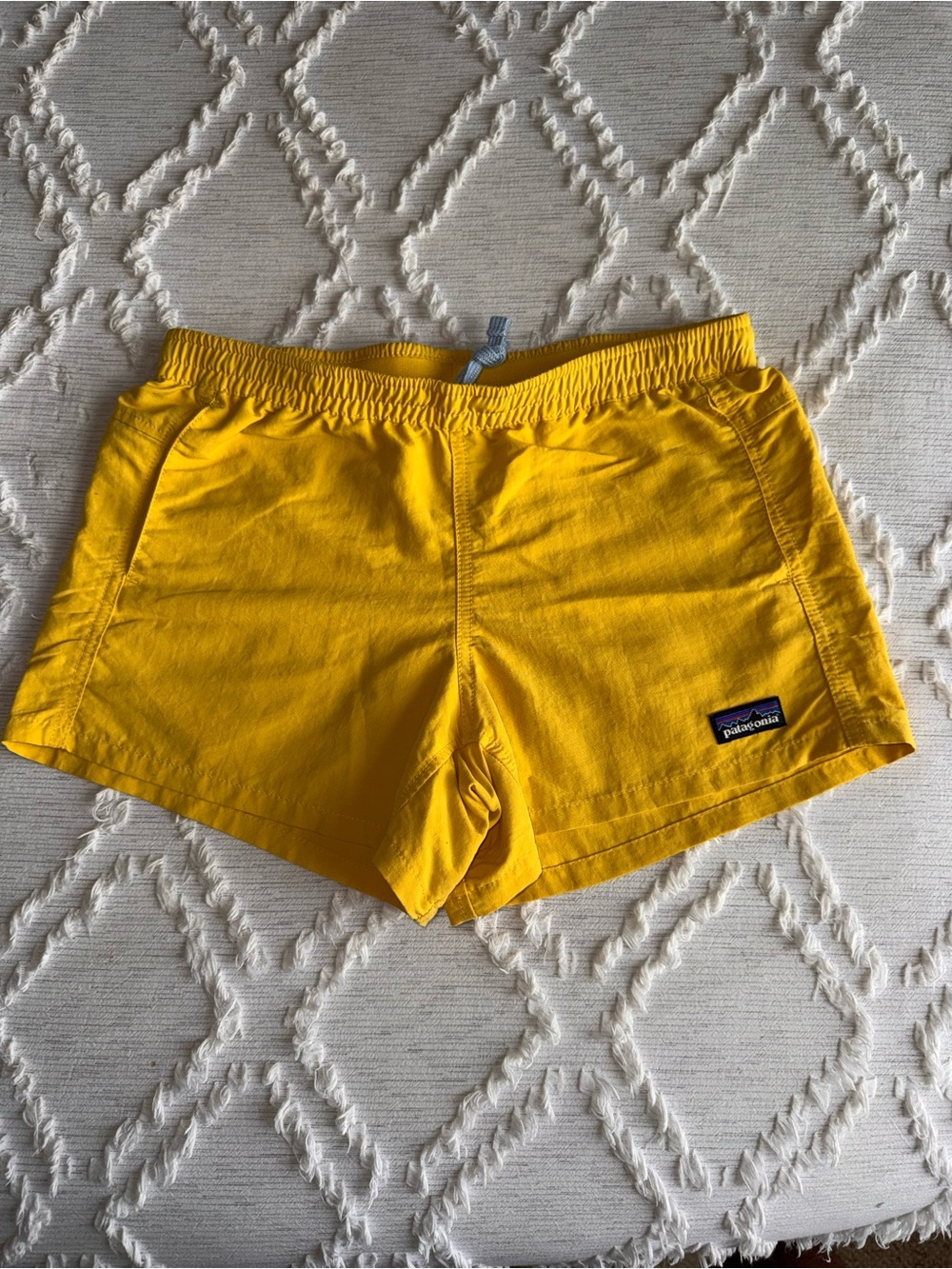 Patagonia Baggies Shorts – AMAZING Yellow – XL / Women’s XS-S